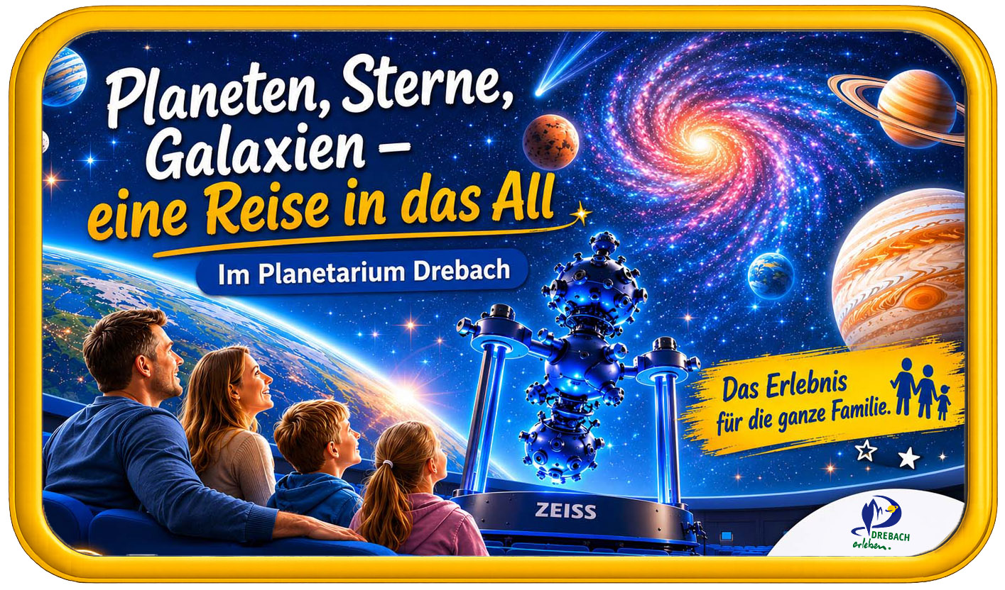 Planeten, Sterne, Galaxien - eine Reise in das All
